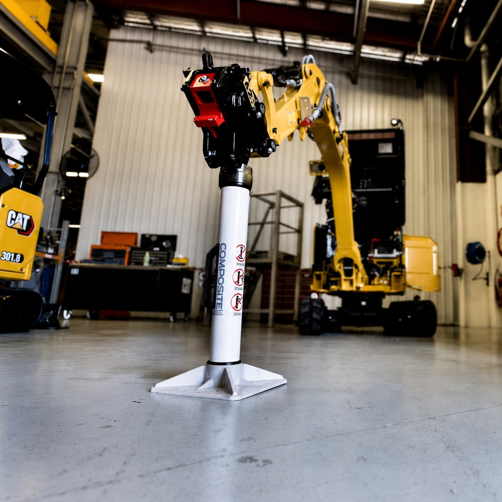 Front view of 15-tonne Composite Stand