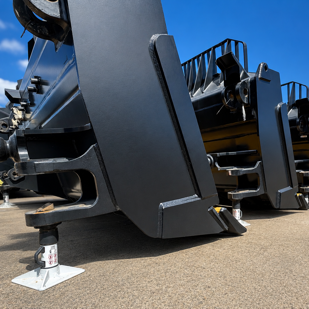 Front view of 15-tonne Composite Stand