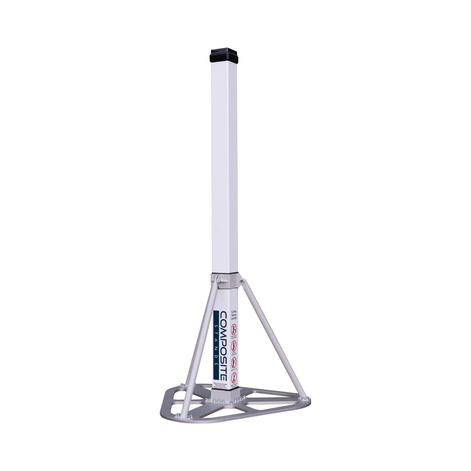 Front view of a 12.5-tonne Composite Bucket Stand