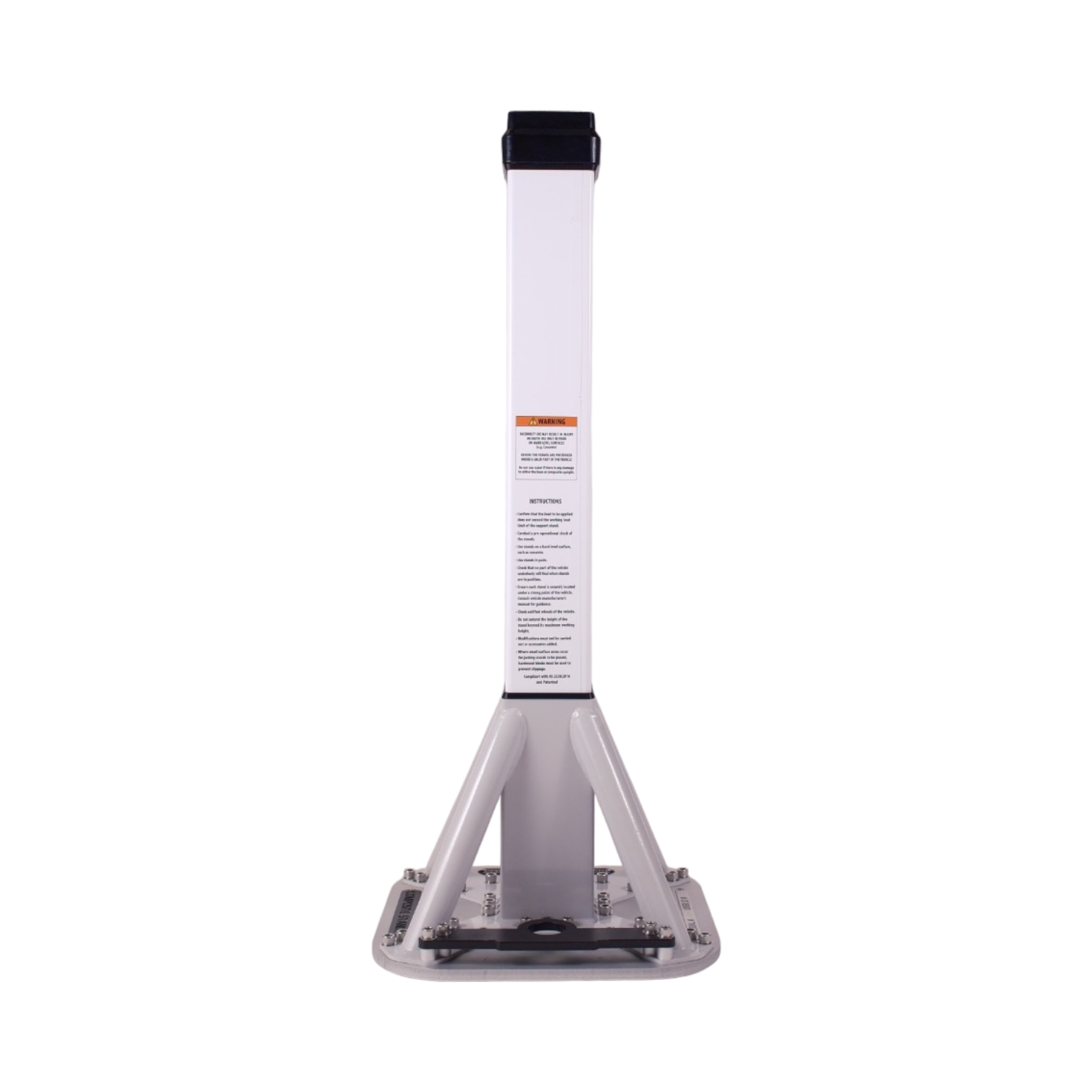 Front view of a 35-tonne T3 Composite Support Stand