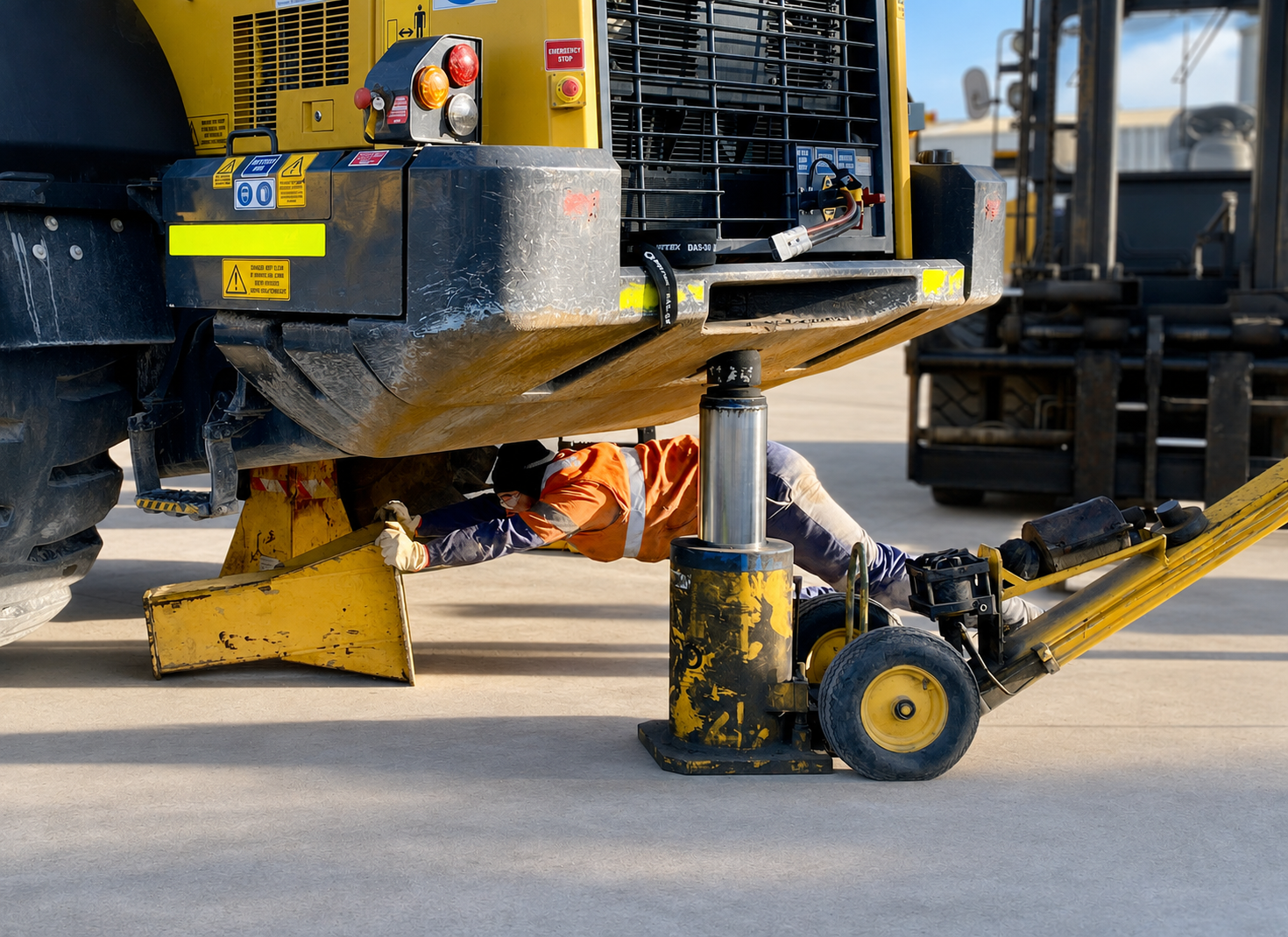 Traditional steel support stands are heavy, difficult to move and often require extra handling during setup and pack-down. For decades, crews have relied on physical strength and youthful vigour to lift, drag and manoeuvre heavy stands into position. But manual handling adds up.